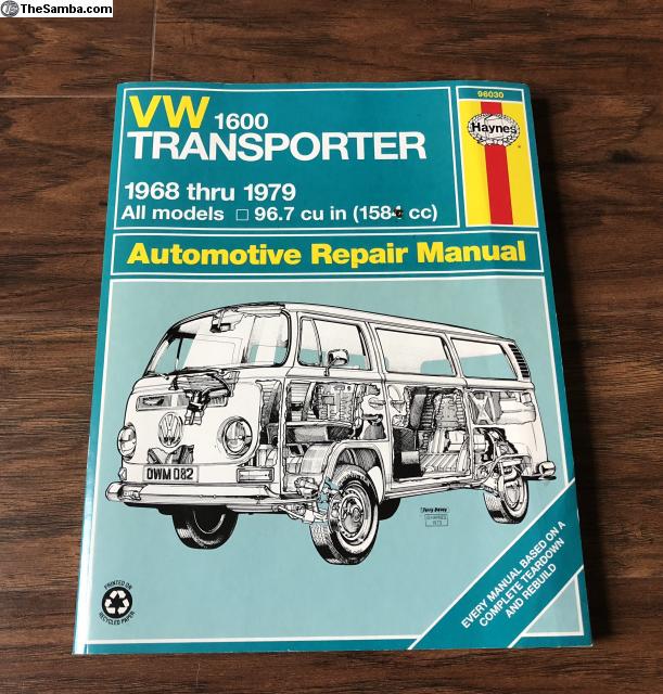 Download VW Volkswagen Transporter Type2 1600 Workshop Service Manual ...